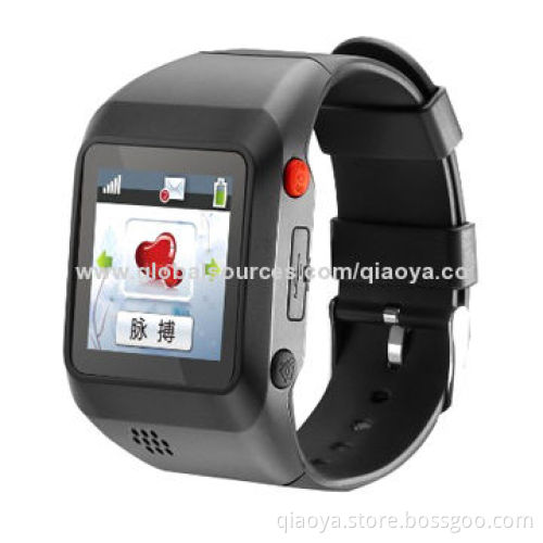 Wrist Mobile, Remote Pulse Monitor and Alarm, Strapless